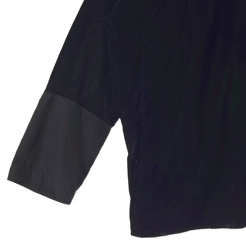 COMME des GARCONS COMME des GARCONS / コムコム | 2016SS | 特殊加工 ベロア チャイナジャケット | XS | レディース