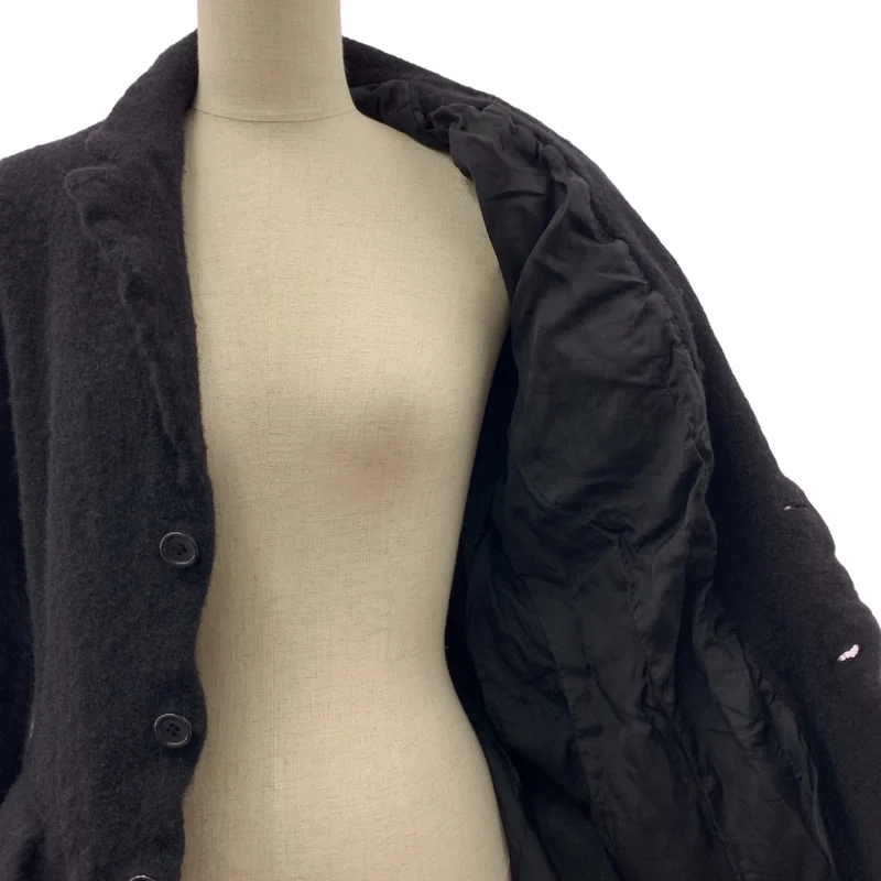 COMME des GARCONS / コムデギャルソン | 2022AW | ウール縮絨 製品加工 テーラードジャケット | S | レディース