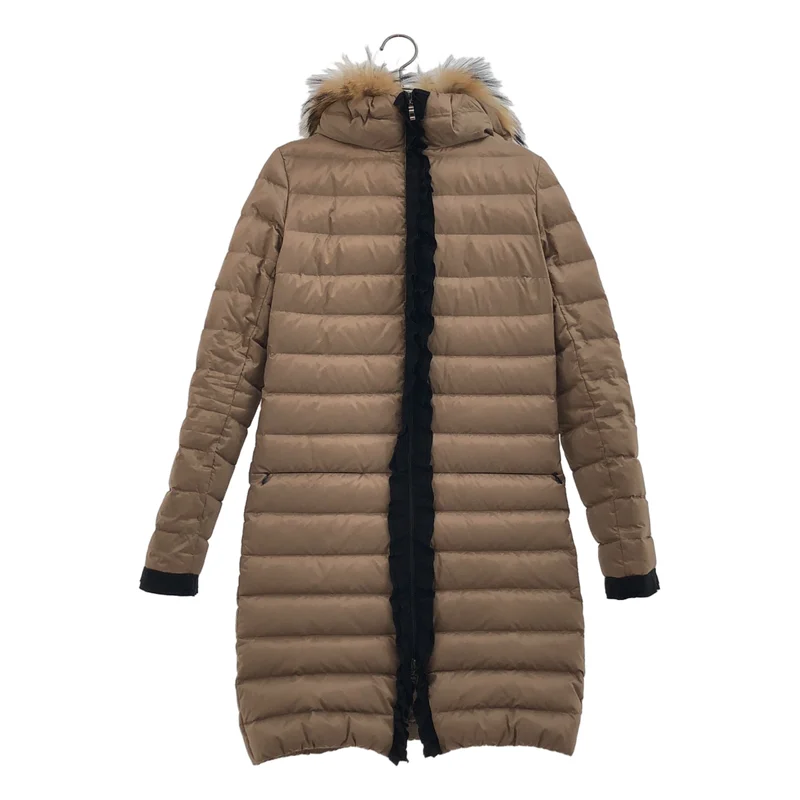 LANVIN / ランバン | ファー ダウンコート | 36 | レディース