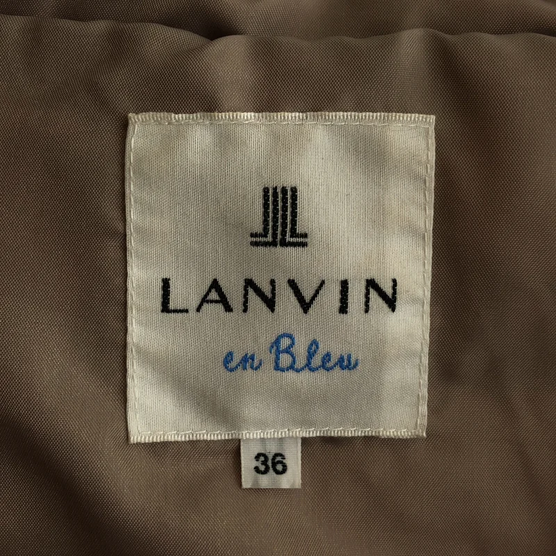 LANVIN / ランバン | ファー ダウンコート | 36 | レディース