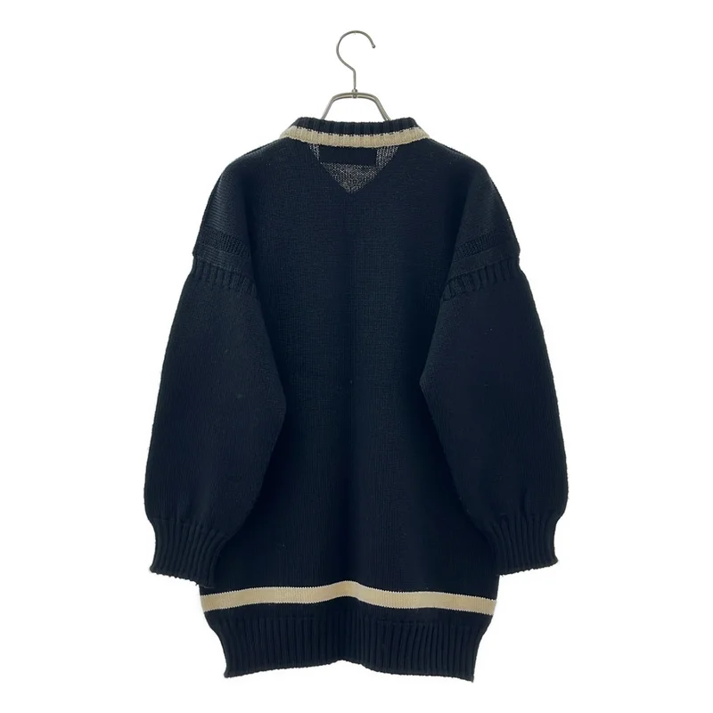 Guernsey WOOLENS / ガンジーウーレンズ | バイカラーニット | 42 | メンズ