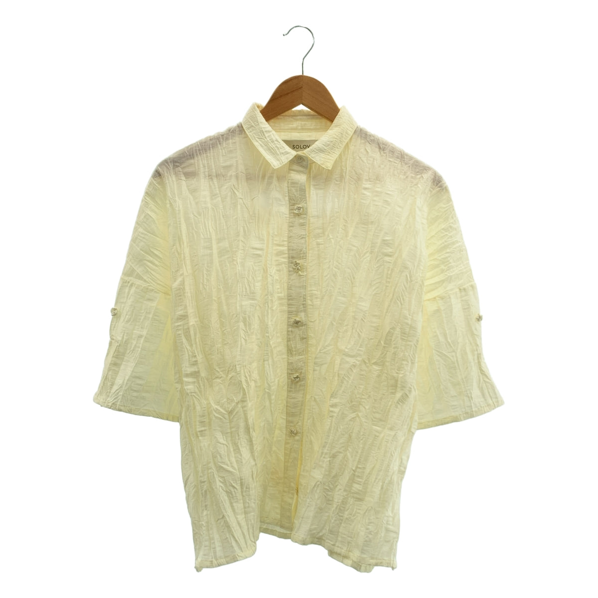 solov ブラウス LACE UP THERMAL TOPS – SOLOV