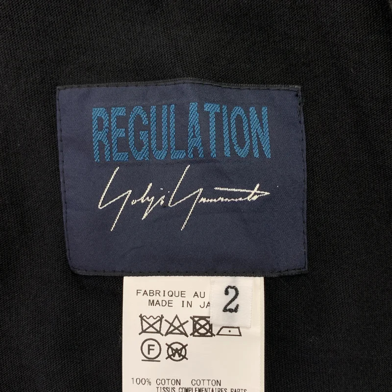 REGULATION Yohji Yamamoto / レギュレーションヨウジヤマモト | 2023SS | コットン バックジップOP ロング カットソー | 2 | レディース