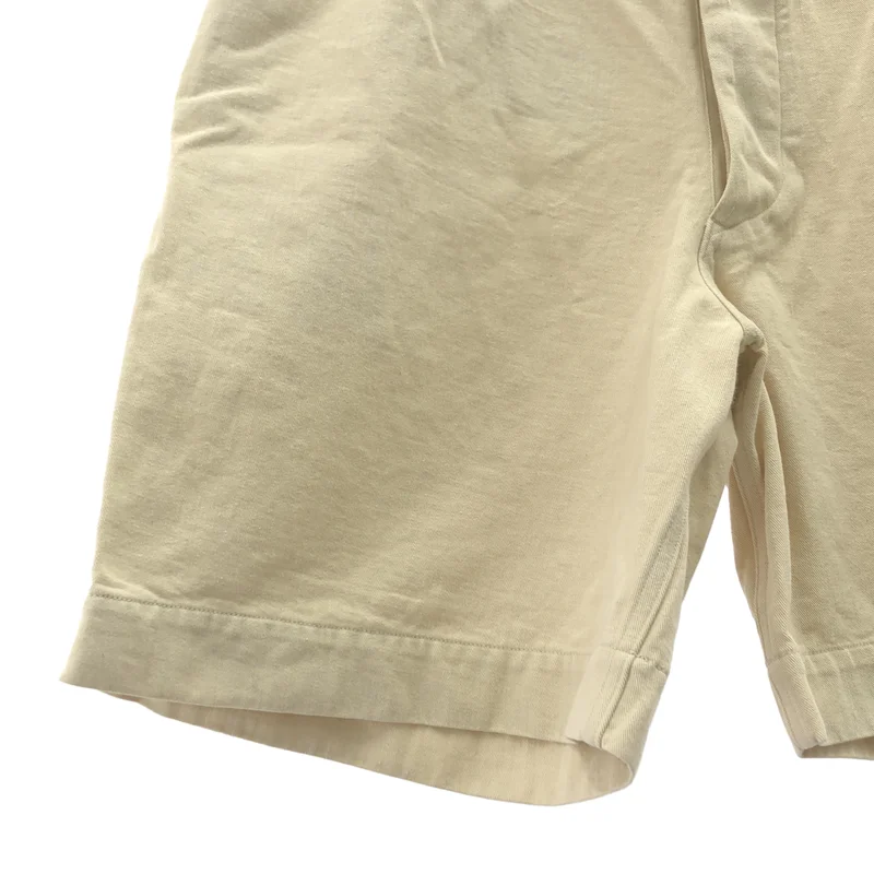Kaptain Sunshine / キャプテンサンシャイン | Gurkha Short Pants コットン リネン ドリル ハーフパンツ | 32 | メンズ