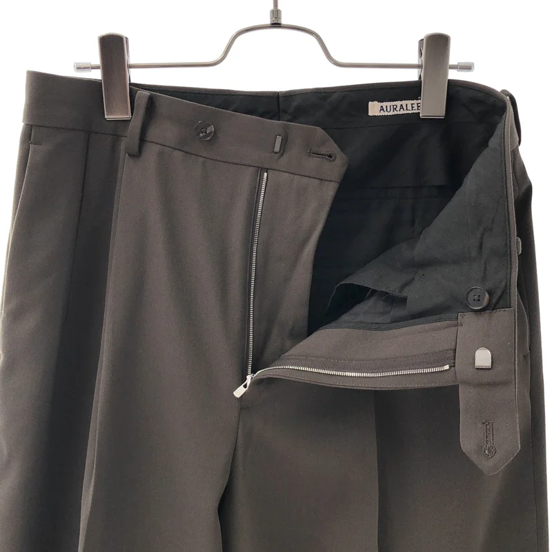 AURALEE / オーラリー | 2026SS | LIGHT WOOL MAX GABARDINE TWO-TUCK SLACKS / SUPER140's ライトウール マックスギャバジン 2タックスラックス | 3 | メンズ