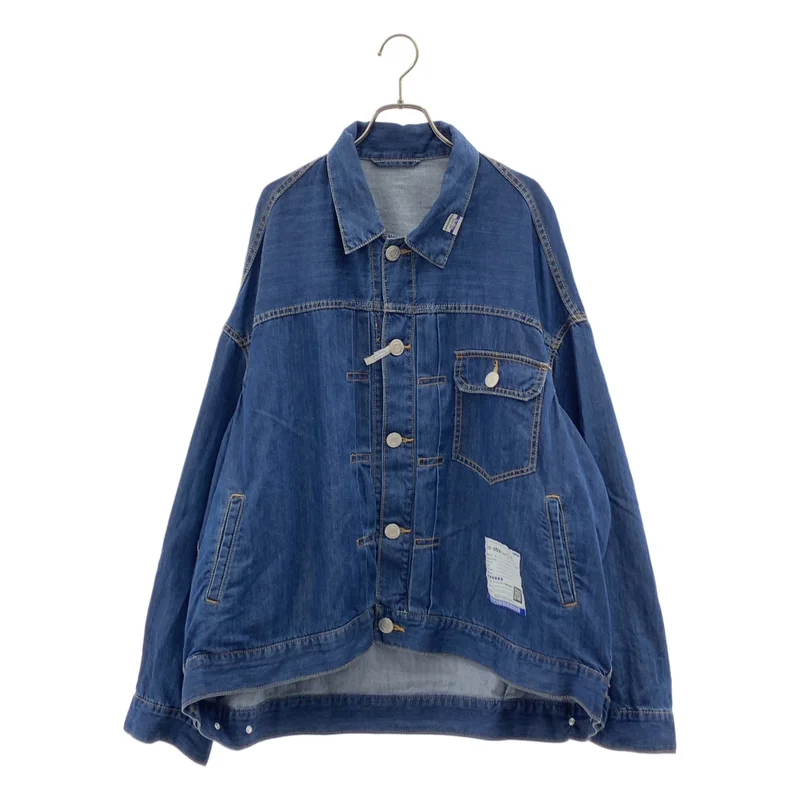 in・stru(men-tal). / インストルメンタル | COTTON TENSEL DENIM JACKET / ロゴボタン デニム ジャケット | 46 | メンズ