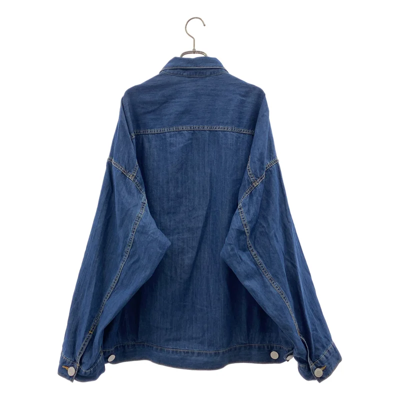 in・stru(men-tal). / インストルメンタル | COTTON TENSEL DENIM JACKET / ロゴボタン デニム ジャケット | 46 | メンズ