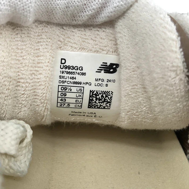 New Balance / ニューバランス | U993GG USA製 ローカットスニーカー | 27.5 | メンズ
