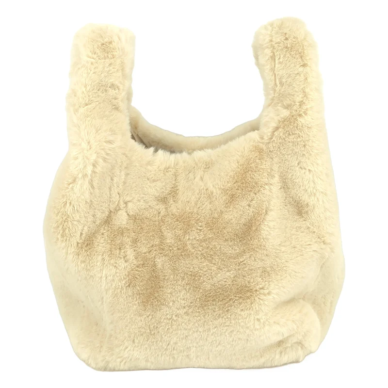 JAKKE / ジャッキー | BERTHA FAUX FUR TOTE / フェイクファー トートバッグ |