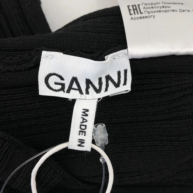 Ganni / ガニー | リボン リブアームカバー | ONE | その他