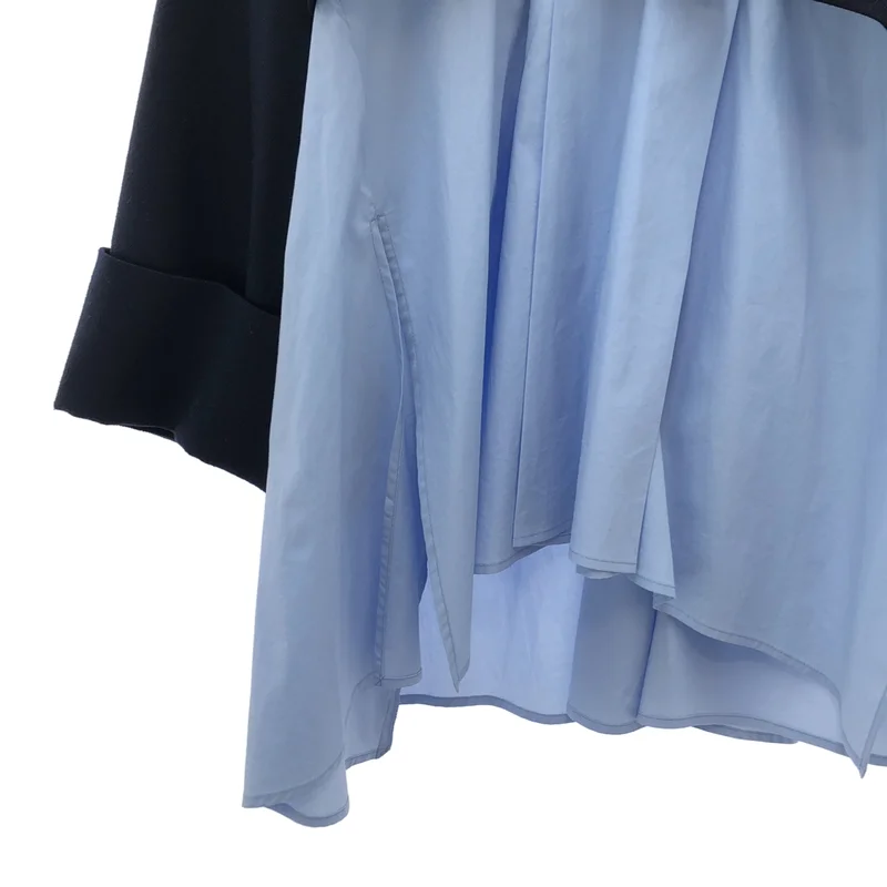 ENFOLD / エンフォルド | LAYERED PULLOVER レイヤードブラウス 300FA230-1960 | 38 | レディース