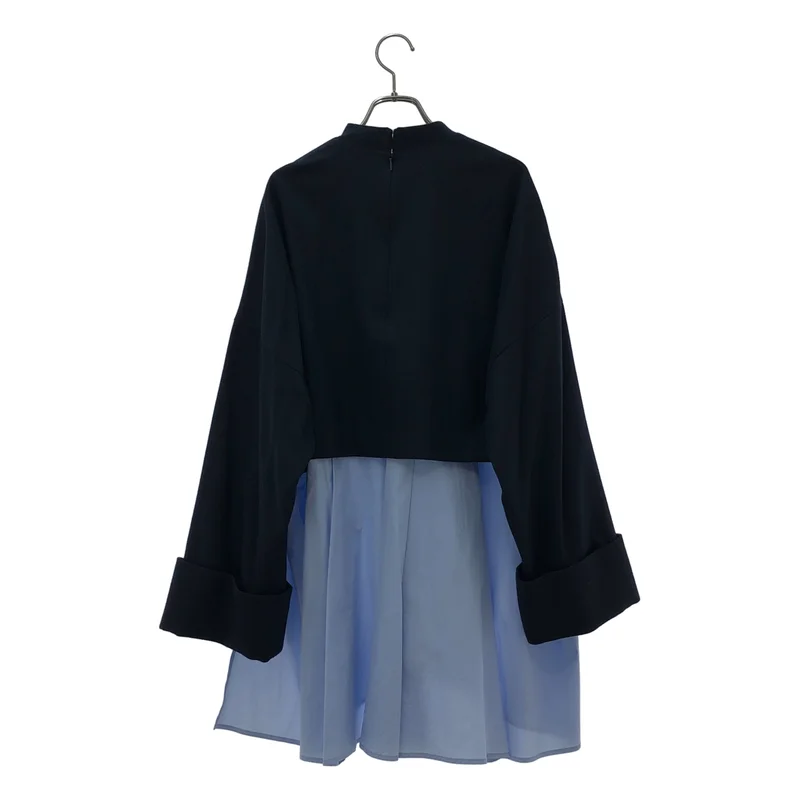 ENFOLD / エンフォルド | LAYERED PULLOVER レイヤードブラウス 300FA230-1960 | 38 | レディース