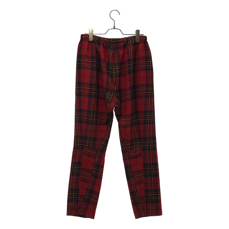 COMME des GARCONS / コムデギャルソン | タータンチェック 再構築 イージー パンツ | M | レディース