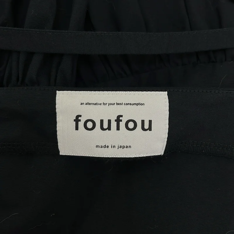 foufou / フーフー | ノースリーブ ギャザー ワンピース |