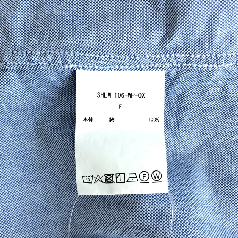 CIOTA / シオタ | シャンブレー シャツワンピース | F | レディース