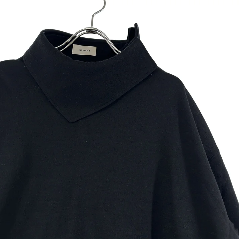 THE RERACS / ザリラクス | 2023AW | SCARF COLLAR PULLOVER / ウール混 スカーフカラー プルオーバー | F | メンズ