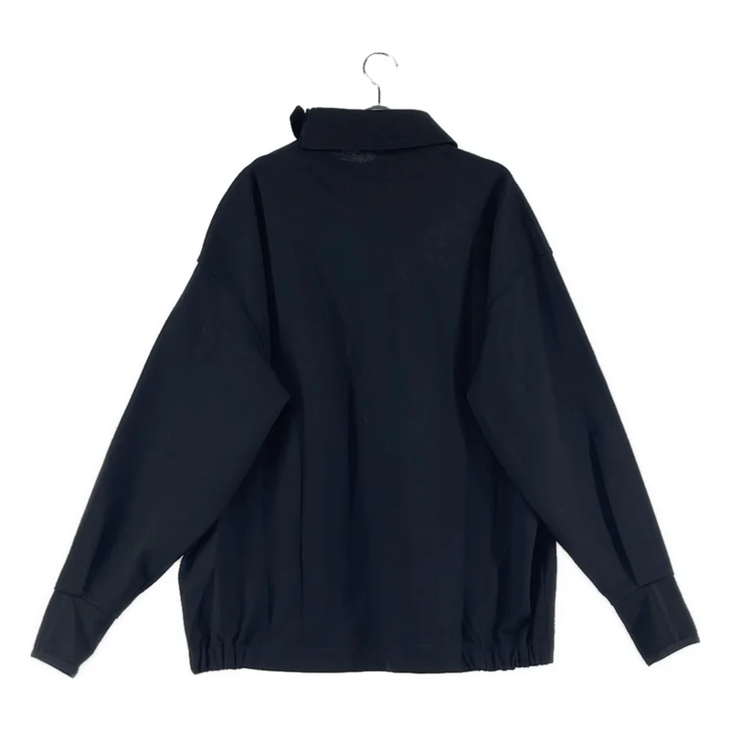 THE RERACS / ザリラクス | 2023AW | SCARF COLLAR PULLOVER / ウール混 スカーフカラー プルオーバー | F | メンズ