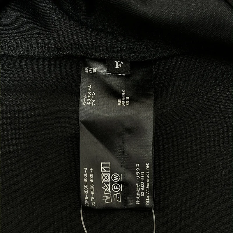 THE RERACS / ザリラクス | 2023AW | SCARF COLLAR PULLOVER / ウール混 スカーフカラー プルオーバー | F | メンズ