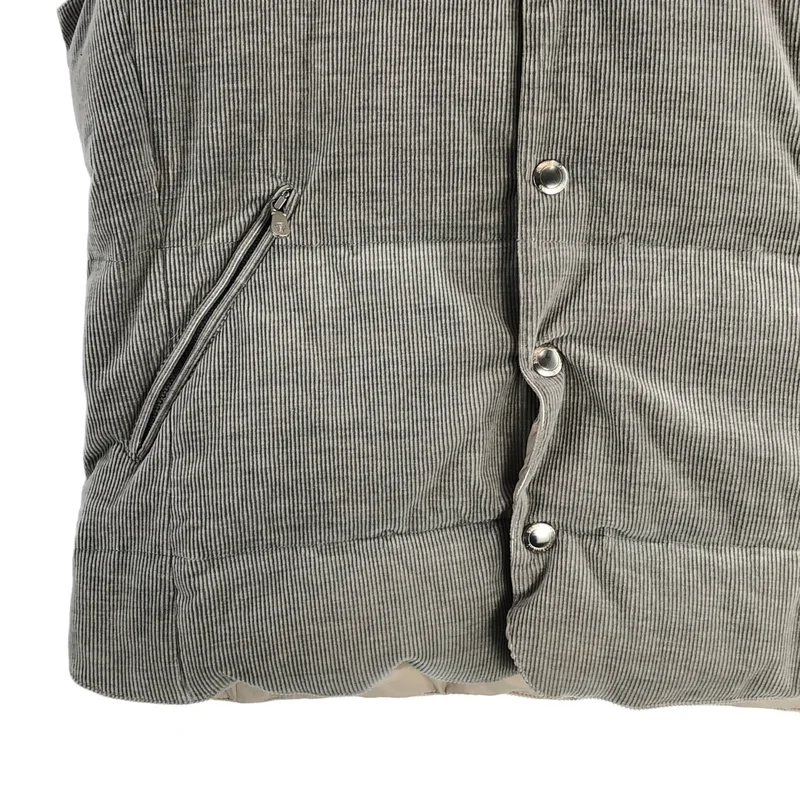 BRUNELLO CUCINELLI / ブルネロクチネリ | コーデュロイベストフーディ | XS | メンズ