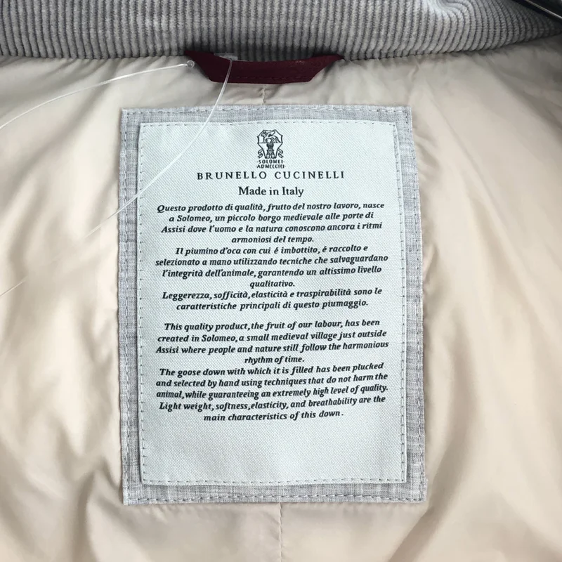 BRUNELLO CUCINELLI / ブルネロクチネリ | コーデュロイベストフーディ | XS | メンズ