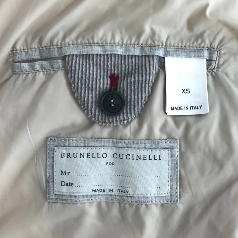 BRUNELLO CUCINELLI / ブルネロクチネリ | コーデュロイベストフーディ | XS | メンズ