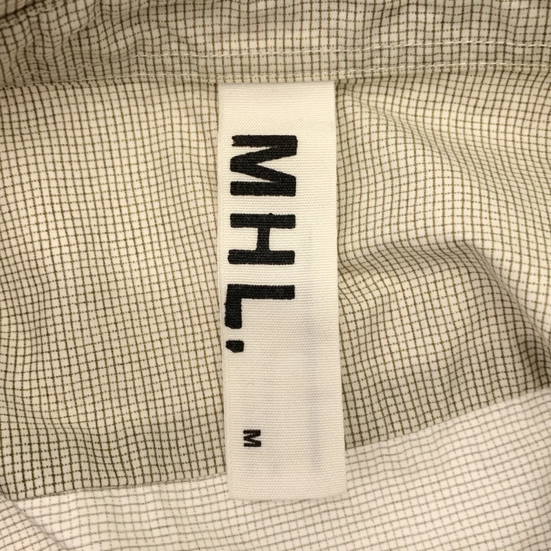 MHL. / エムエイチエルマーガレットハウエル | コットン チェック シャツ | M | メンズ