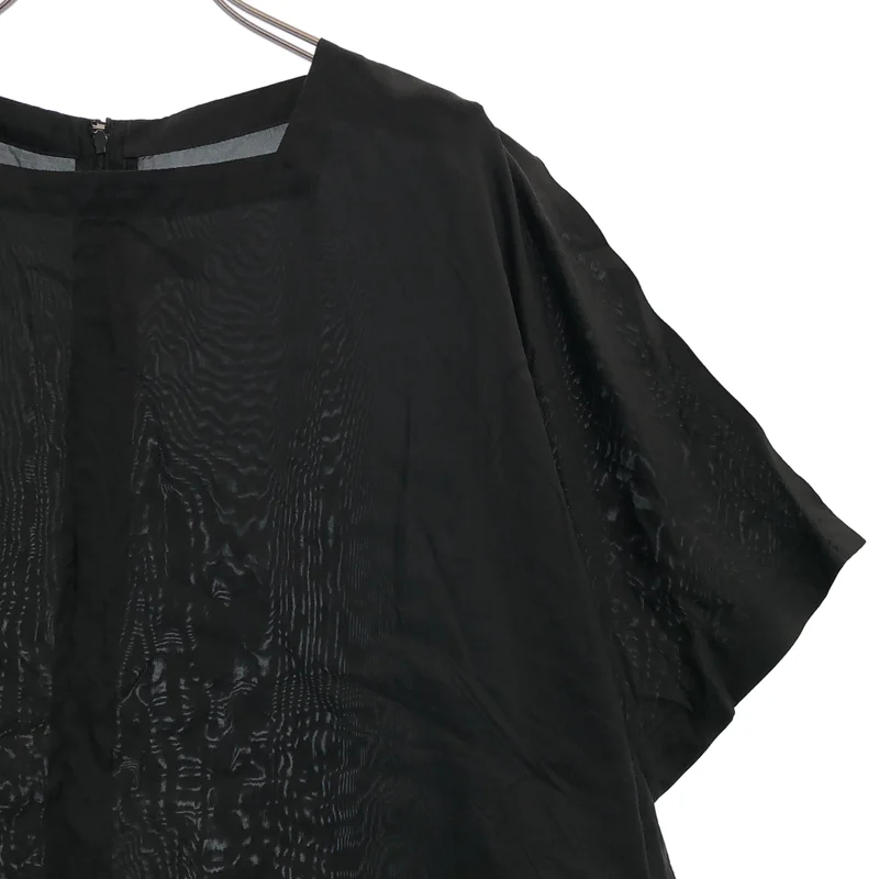 COMME des GARCONS COMME des GARCONS / コムコム | 2015SS | スクエアネック シャツ_半袖 RO-B014 | M | レディース