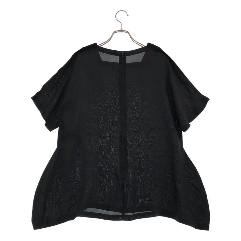 COMME des GARCONS COMME des GARCONS / コムコム | 2015SS | スクエアネック シャツ_半袖 RO-B014 | M | レディース