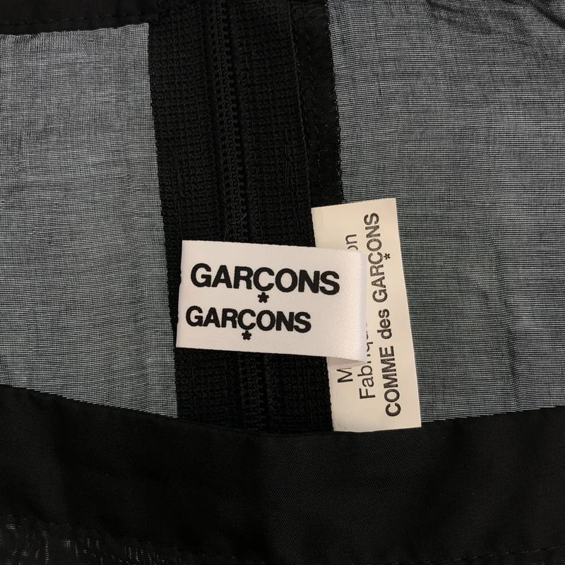 COMME des GARCONS COMME des GARCONS / コムコム | 2015SS | スクエアネック シャツ_半袖 RO-B014 | M | レディース