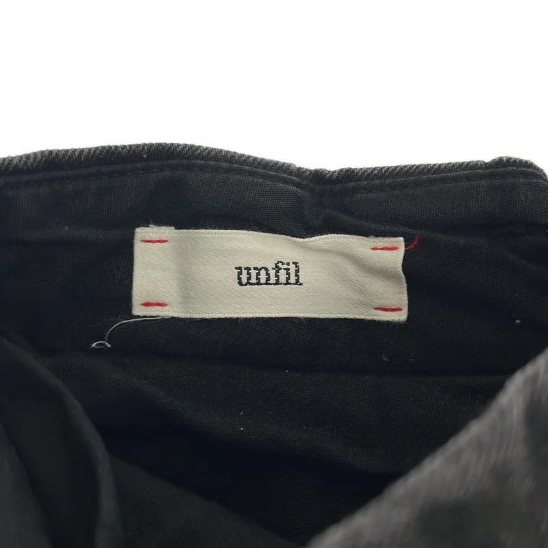 unfil / アンフィル | 14oz organic cotton denim 2tuck trousers / オーガニックコットンデニムツータックトラウザース | 3 | メンズ
