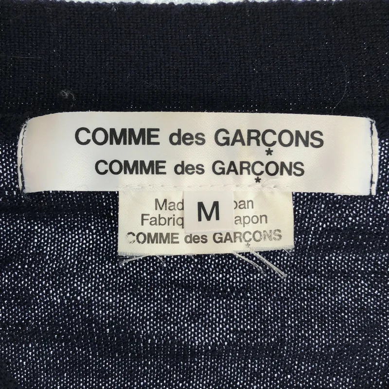 COMME des GARCONS COMME des GARCONS / コムコム | 2021AW | ウール ドットライニング ニットカーディガン RH-N003 | M | レディース