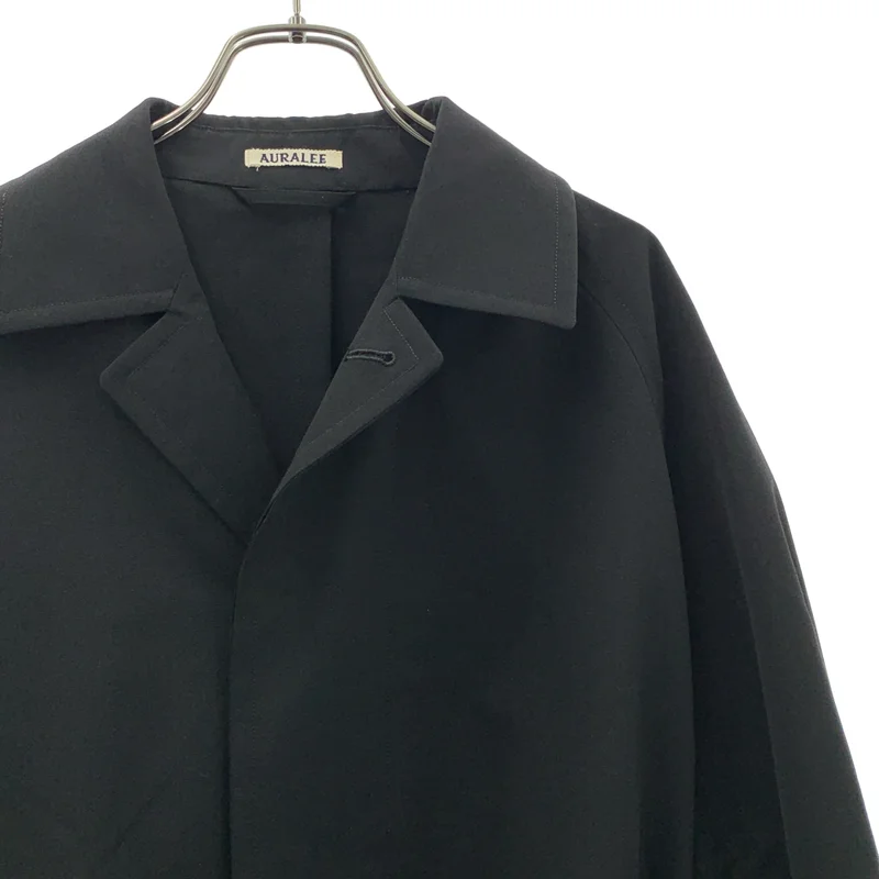 AURALEE / オーラリー | 2023SS | WOOL MAX CANVAS SOUTIEN COLLER COAT ウール ステンカラーコート | 1 | レディース