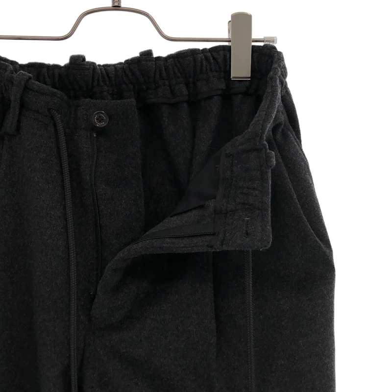 MARKAWARE / マーカウェア | 2025AW | カシミヤ ドローストリング タック トラウザーズ パンツ | 1 | メンズ