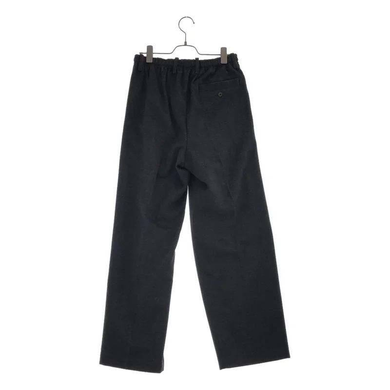 MARKAWARE / マーカウェア | 2025AW | カシミヤ ドローストリング タック トラウザーズ パンツ | 1 | メンズ