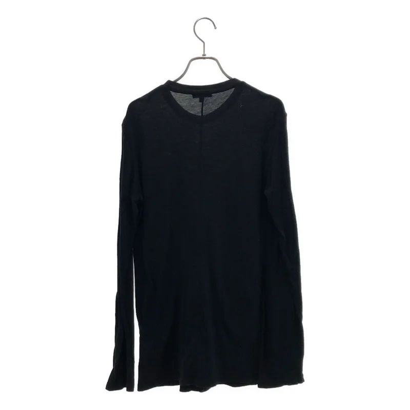 ANN DEMEULEMEESTER / アンドゥムルメステール | フロントボタン Tシャツ | XXS | メンズ