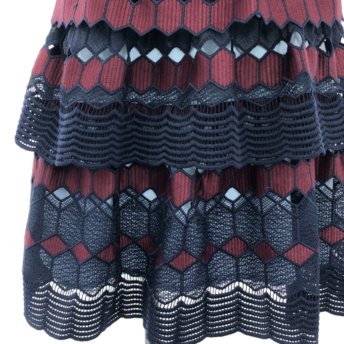 美品】 Self-Portrait / セルフポートレート | Hexagon Lace Mini