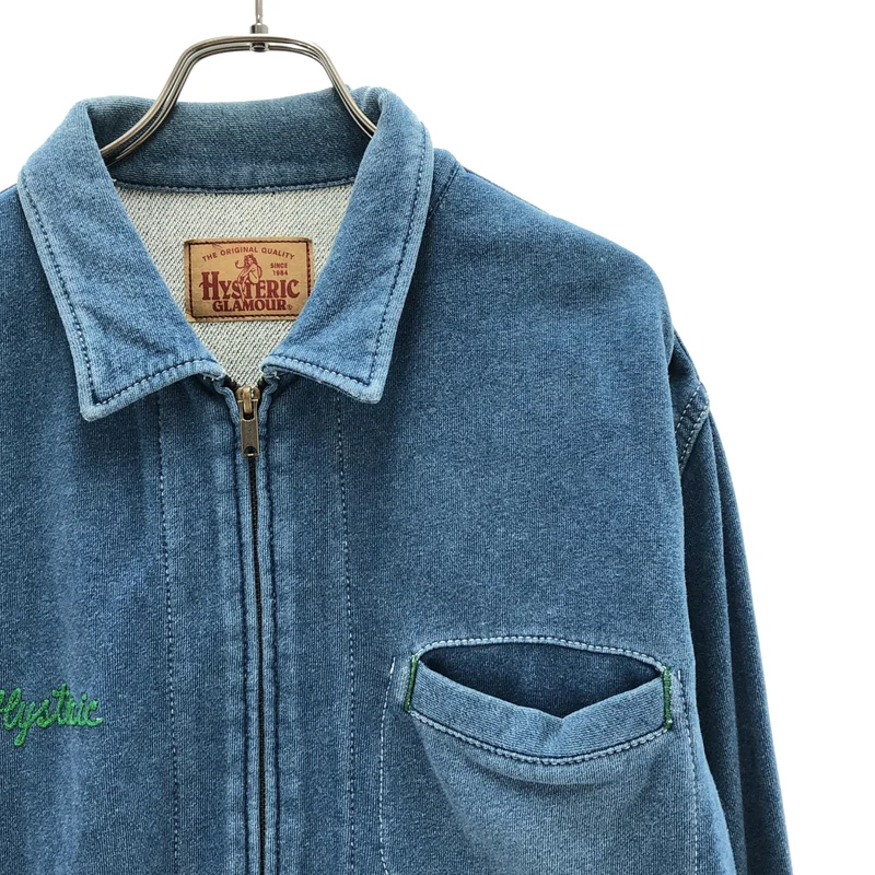 HYSTERIC GLAMOUR / ヒステリックグラマー | スウェット ジャケット 02223CJ03 | M | メンズ