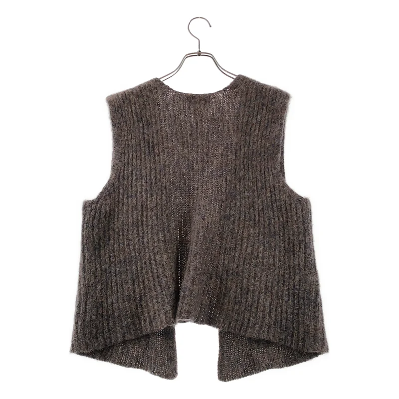 ISSEY MIYAKE / イッセイミヤケ | 1980s | ボタンレス モヘア ニットベスト |
