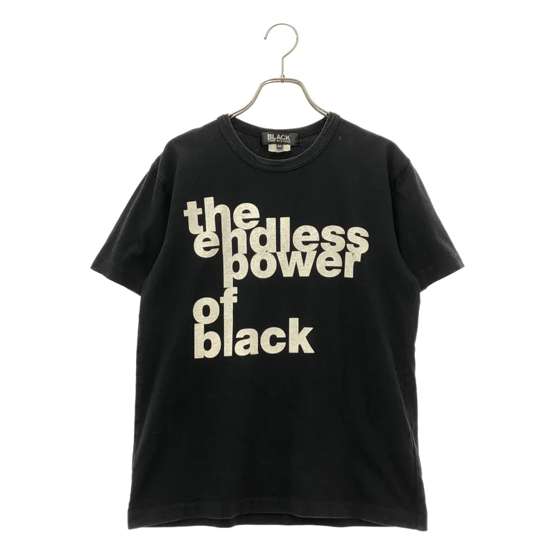 BLACK COMME des GARCONS / ブラックコムデギャルソン | AD2017 | Tシャツ_半袖 1Z-T002 | M | メンズ