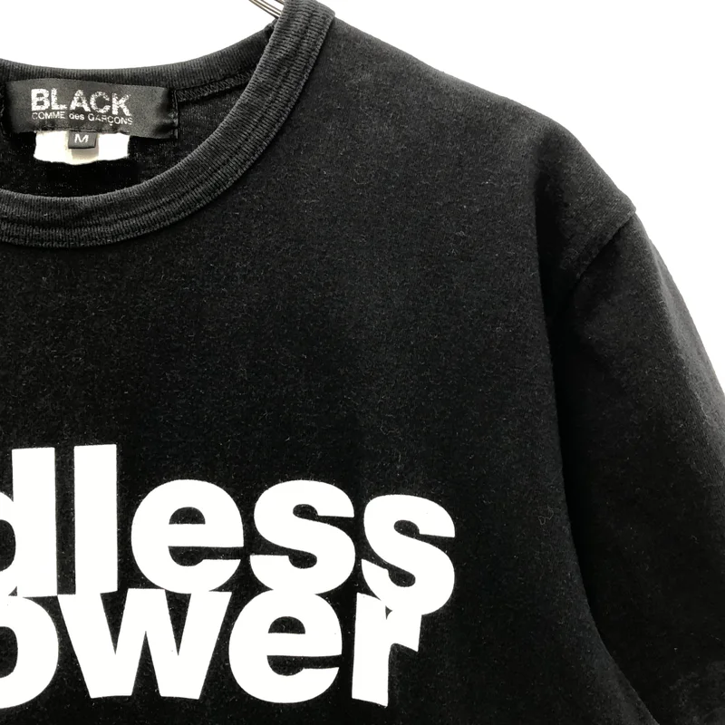 BLACK COMME des GARCONS / ブラックコムデギャルソン | AD2017 | Tシャツ_半袖 1Z-T002 | M | メンズ