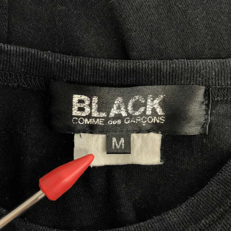 BLACK COMME des GARCONS / ブラックコムデギャルソン | AD2017 | Tシャツ_半袖 1Z-T002 | M | メンズ