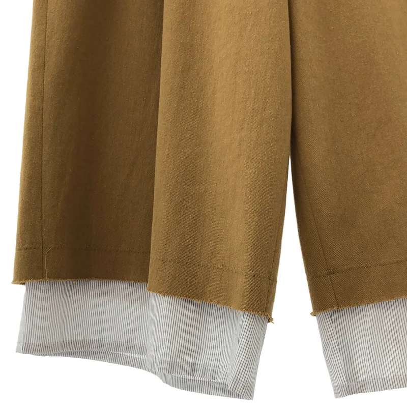 Y's / ワイズヨウジヤマモト | 2022AW | COTTON LINEN SUNDRIED WASHER CUT OF PANTS / コットン リネン 天日干し ウォッシャー カットオフパンツ | 2 | レディース