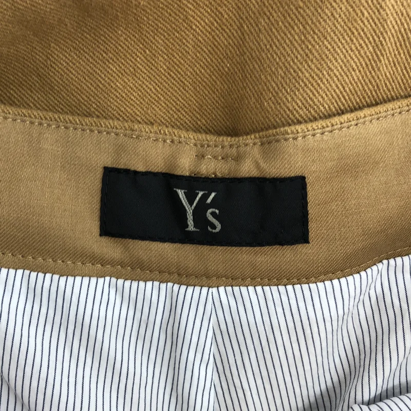 Y's / ワイズヨウジヤマモト | 2022AW | COTTON LINEN SUNDRIED WASHER CUT OF PANTS / コットン リネン 天日干し ウォッシャー カットオフパンツ | 2 | レディース