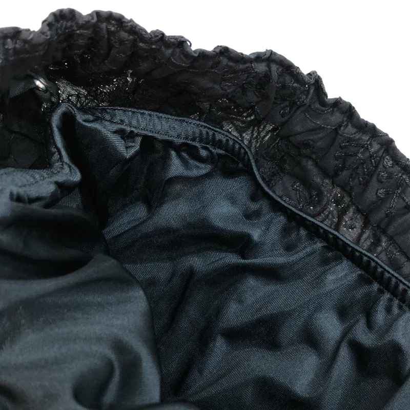 HaaT ISSEY MIYAKE / ハートイッセイミヤケ | 2008SS | キュプラ混 フラワー刺しゅう プリーツスカート | 3 | レディース