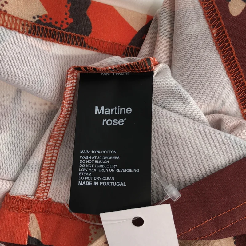 Martine Rose / マーティンローズ | オーバーシルエット ロゴ プリント Tシャツ カットソー | L | メンズ