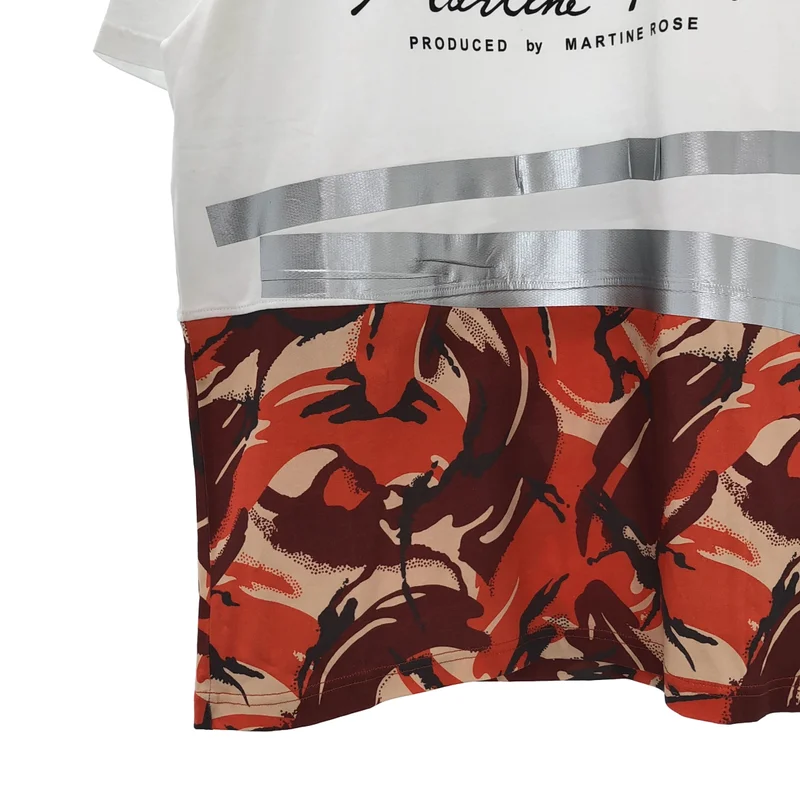 Martine Rose / マーティンローズ | オーバーシルエット ロゴ プリント Tシャツ カットソー | L | メンズ