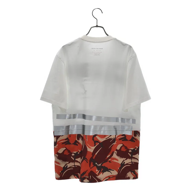 Martine Rose / マーティンローズ | オーバーシルエット ロゴ プリント Tシャツ カットソー | L | メンズ