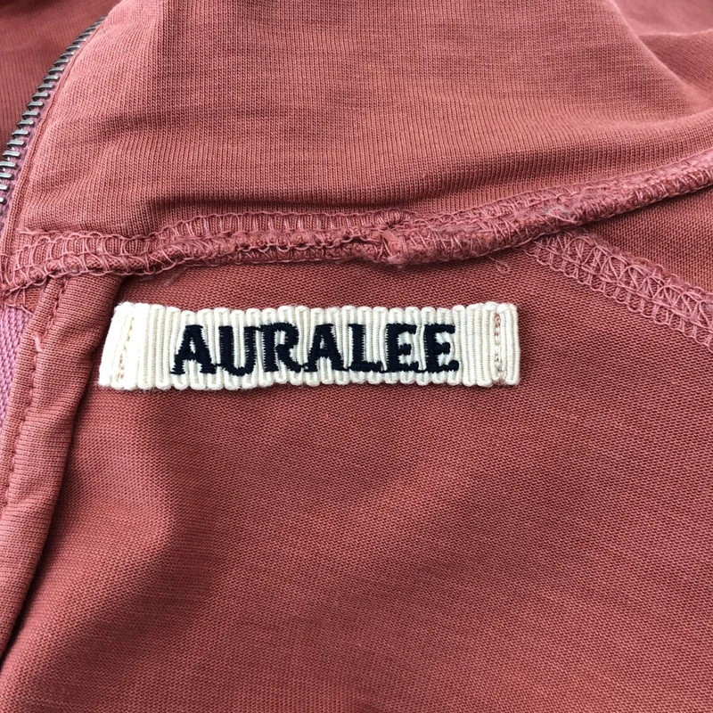 AURALEE / オーラリー | 2021SS | ORGANIC COTTON COMPACT JERSEY HALF ZIP HI NECK L/S TEE / ジャージー ハーフジップ ハイネック ロングスリーブTシャツ | 1 | レディース