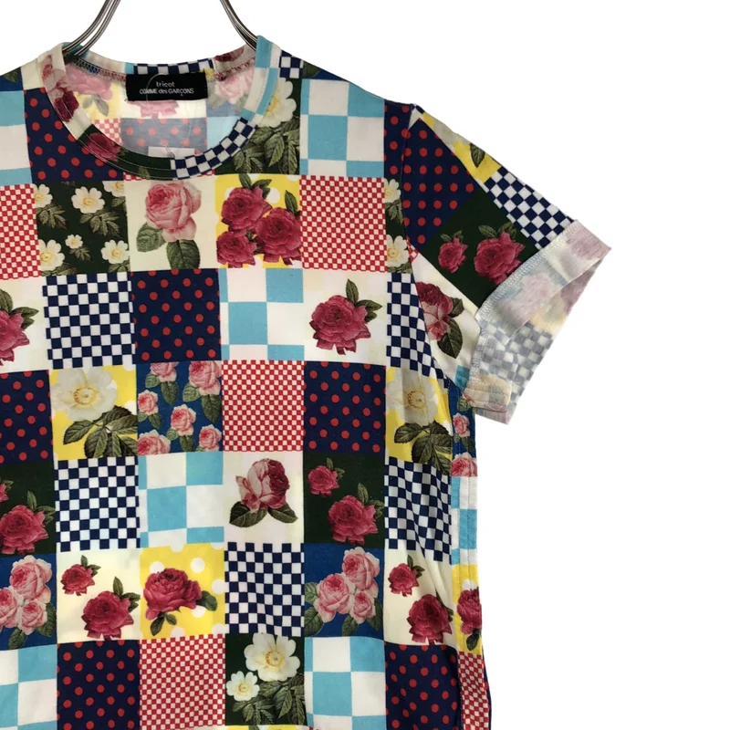 tricot COMME des GARCONS / トリココムデギャルソン | 総柄 プリント Tシャツ カットソー |