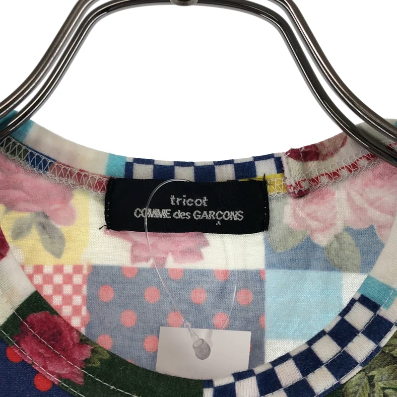tricot COMME des GARCONS / トリココムデギャルソン | 総柄 プリント Tシャツ カットソー |